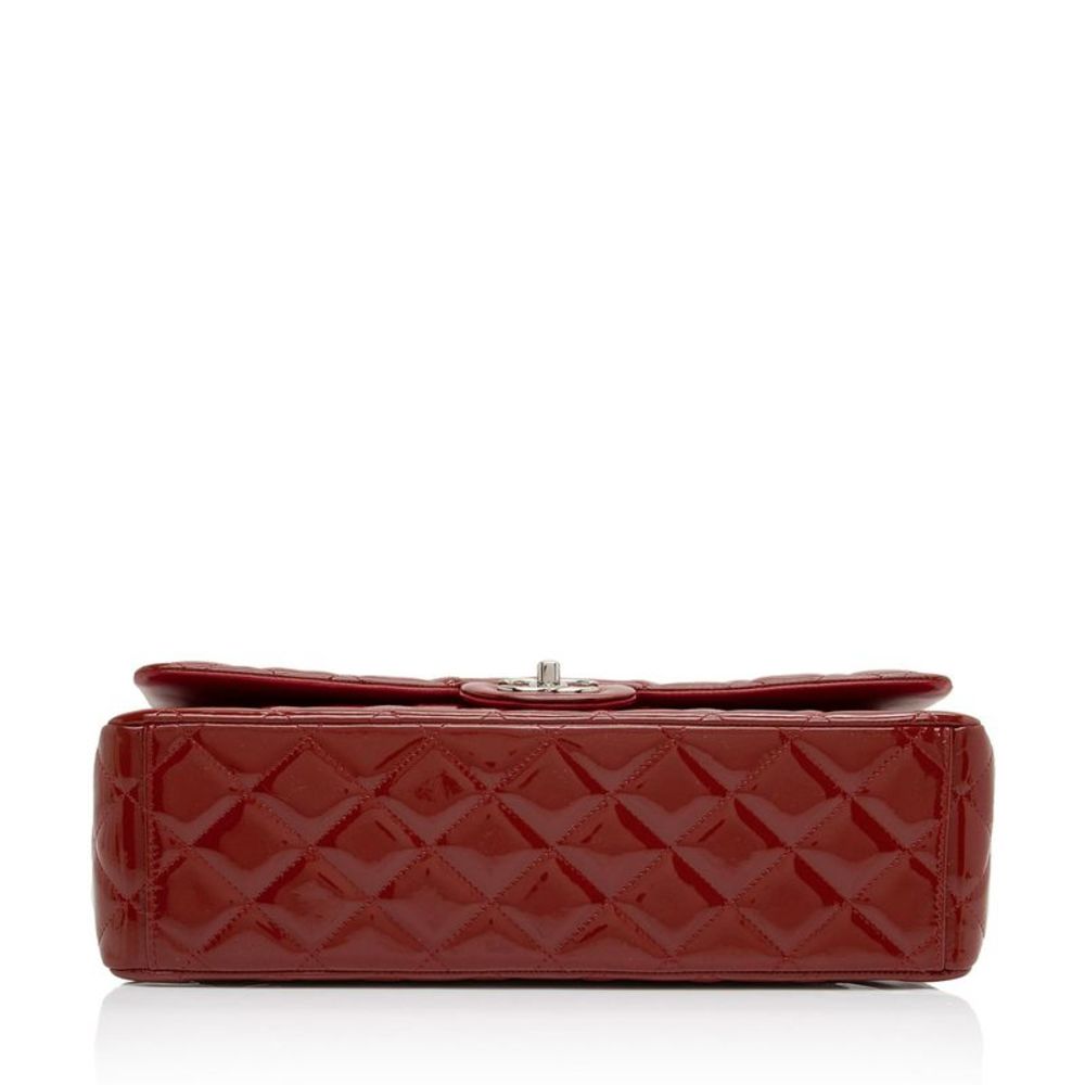 Chanel Patent Leather Classic Maxi Double Flap Bag - Picture 4 of 15